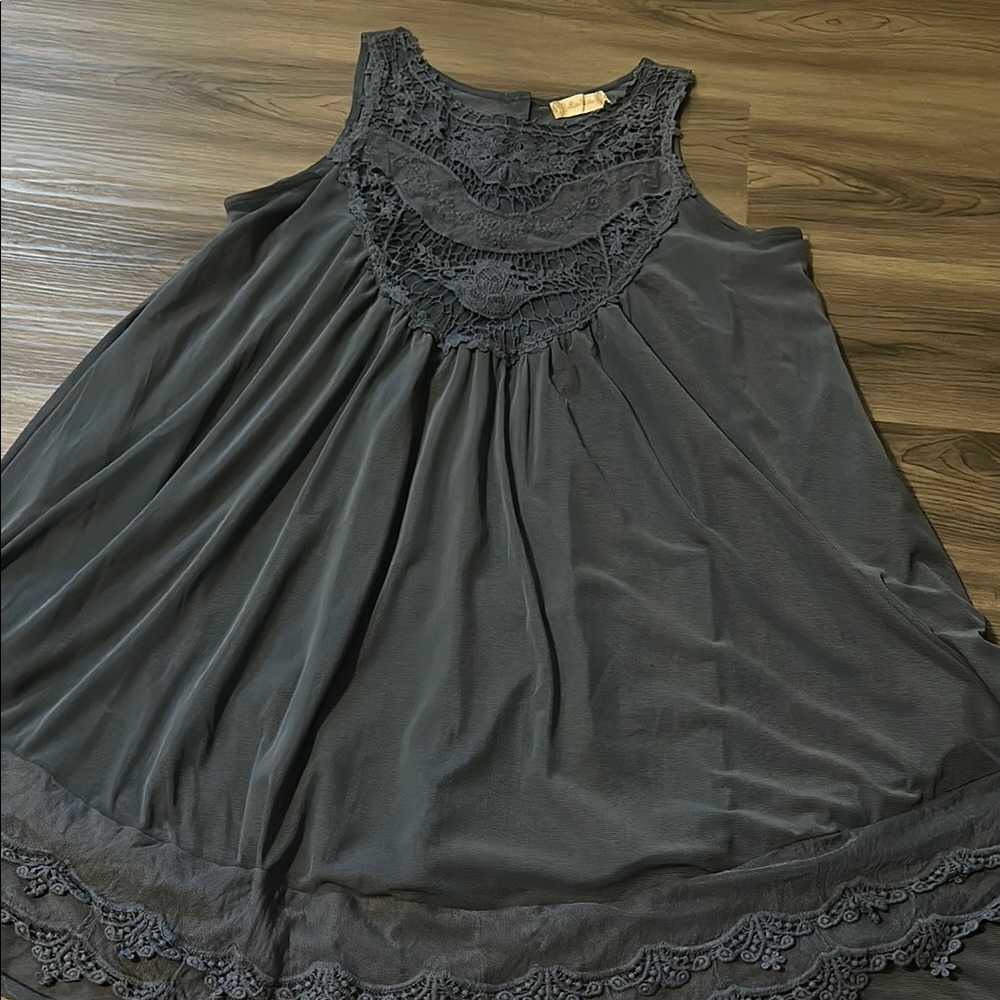 Altar’d State Blue Sleeveless Dress